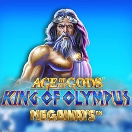 Official Slots logo: Age Of The Gods: King of Olympus Megaways by Origins at Kaahaus Casino