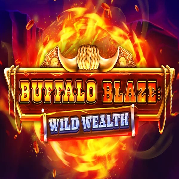 Buffalo Blaze Wild Wealth logo by OctoPlay Kaahaus Casino