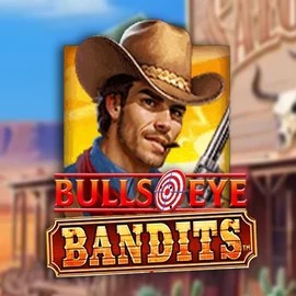 Bulls Eye Bandits online game logo by Origins on kaahauscasinos.com