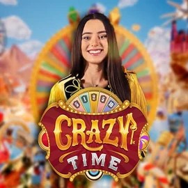 Crazy Time slot icon by Evolution, available at Kaahaus Casino
