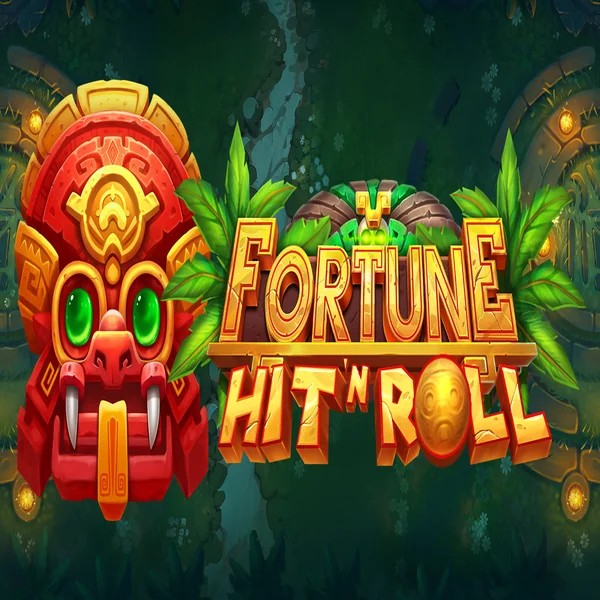 Fortune Hit'n Roll slot logo by Pragmatic Play at Kaahaus Casino