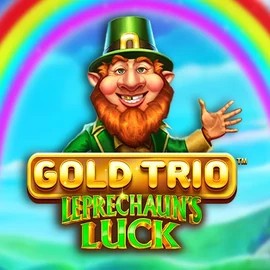 Gold Trio Leprechaun's Luck by Playtech, showcased at kaahauscasinos.com – game logo