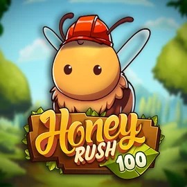 Honey Rush 100 slot logo by Play'n GO at Kaahaus Casino