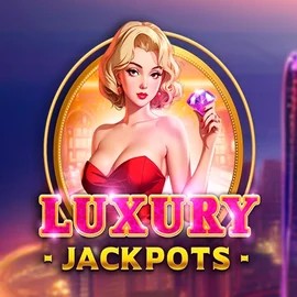 Luxury Jackpots logo by Triple Cherry at Kaahaus Casino
