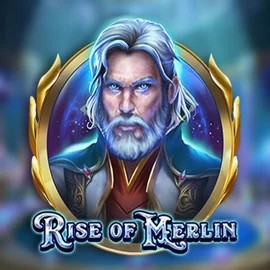 Rise of Merlin slot logo by Play'n GO at Kaahaus Casino