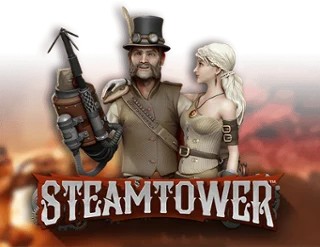 Steam Tower Slot logo by NetEnt at Kaahaus Casino