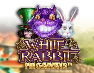 White Rabbit slot logo by Big Time Gaming at Kaahaus Casino